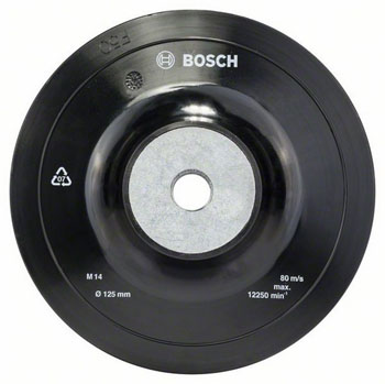 Picture of Bosch Gummischleifteller 125 mm