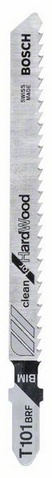 Picture of Bosch Stichsägeblatt 5Stk. T 101 BRF