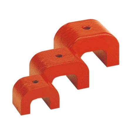 Picture of U-Magnet rot mit Loch 30mm 4.5kg