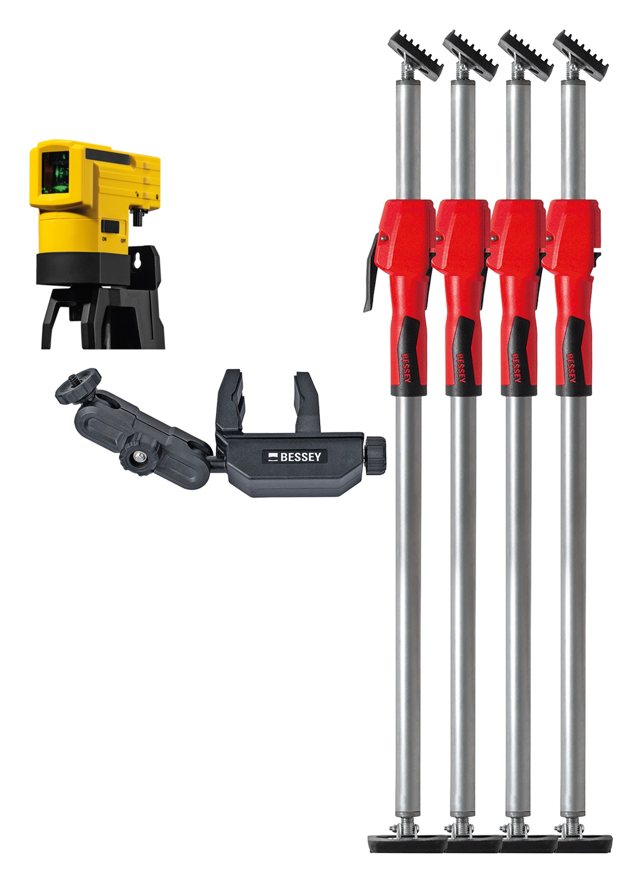 Picture of Bessey Stützen-Set mit Laser