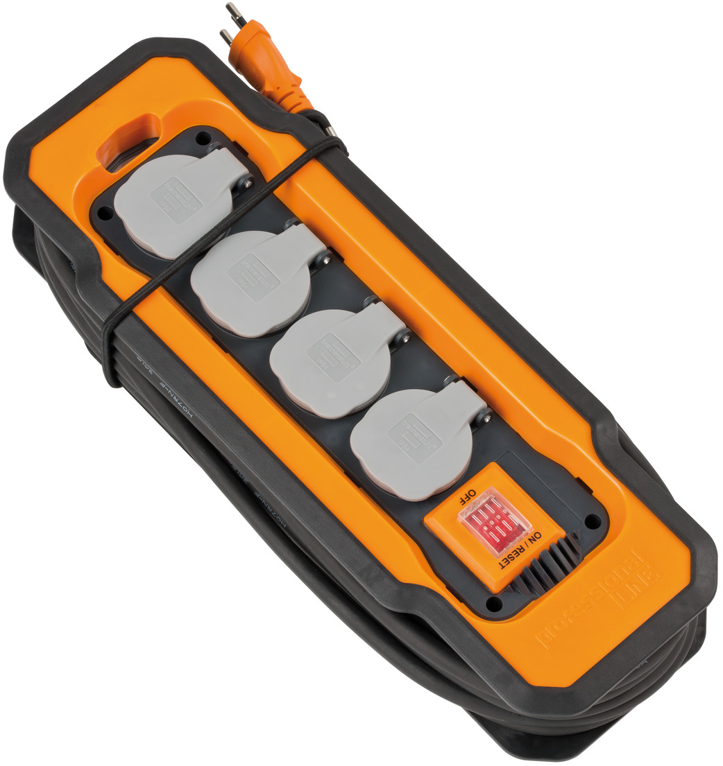 Picture of Brennenstuhl professionalLINE Steckdosenblock 4-fa