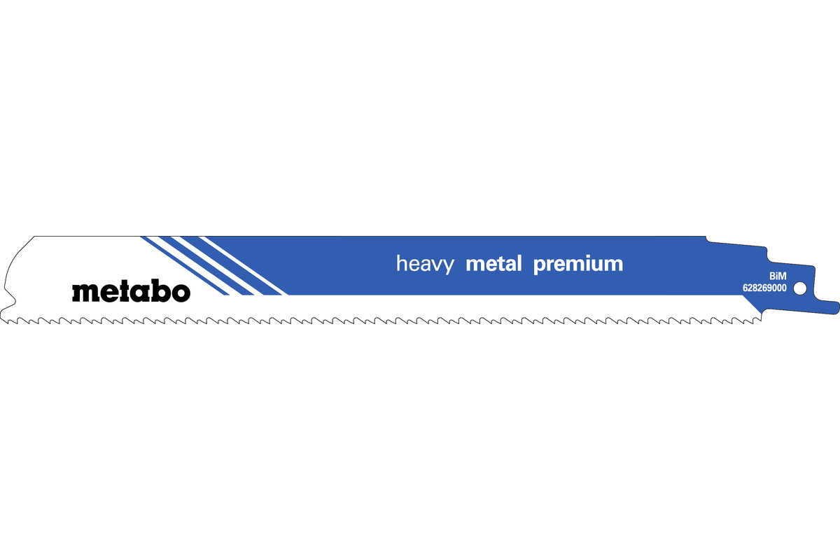 Bild von Metabo 2 SÄBELSÄGEBLÄTTER HEAVY METAL 225 X 1,1 MM