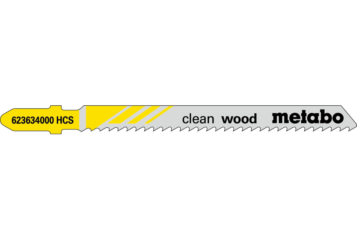 Bild von Metabo 25 STICHSÄGEBLÄTTER \"CLEAN WOOD\" 74/ 2,5 MM