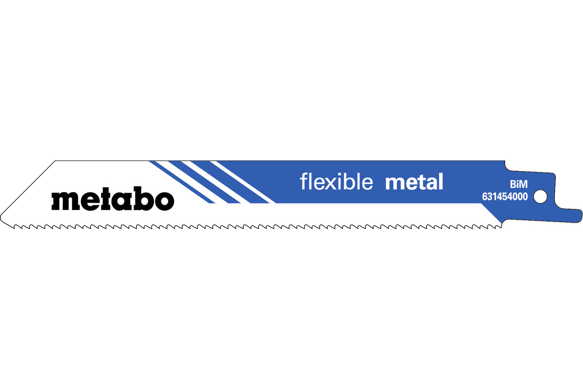 Bild von Metabo 5 SÄBELSÄGEBLÄT FLEXIBLE METAL 150 X 0,9 MM