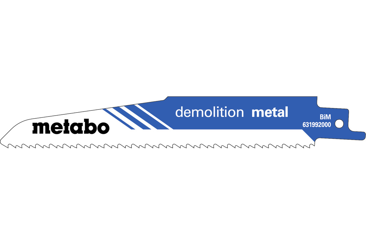 Bild von Metabo 5 SÄBELSÄGEBLÄTTER 150 X 1,6 MM