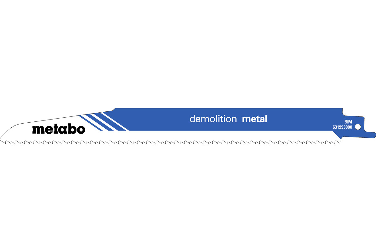 Bild von Metabo 5 SÄBELSÄGEBLÄTTER 225 X 1,6 MM