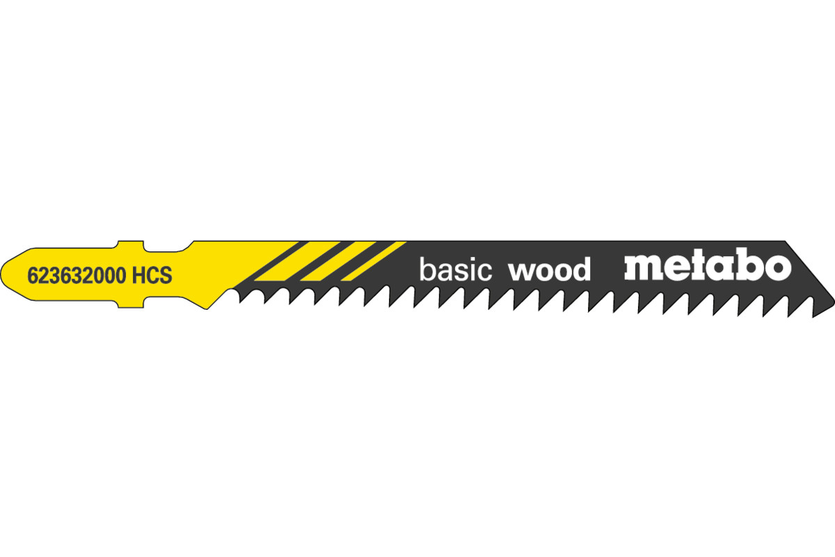 Picture of Metabo 5 STICHSÄGEBLÄTTER \"BASIC WOOD\" 74/ 3,0 MM
