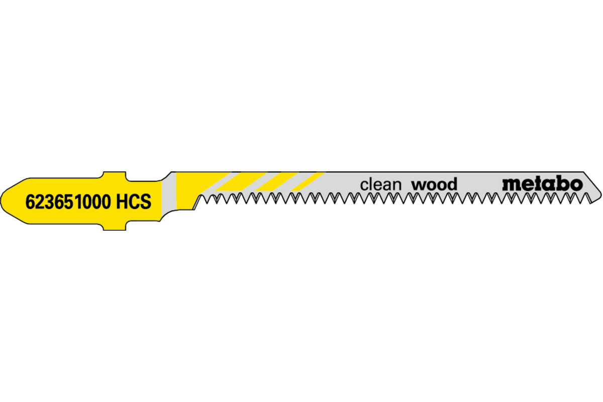 Picture of Metabo 5 STICHSÄGEBLÄTTER \"CLEAN WOOD\" 57/ 1,4 MM