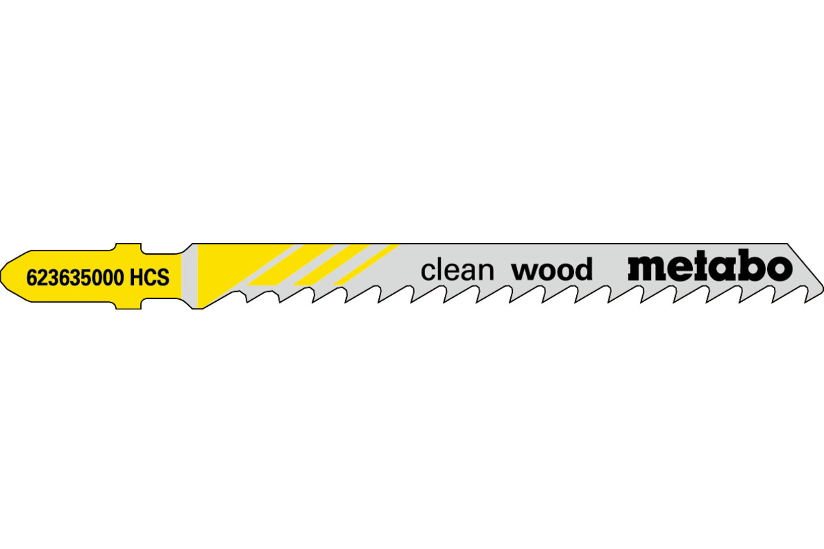 Picture of Metabo 5 STICHSÄGEBLÄTTER \"CLEAN WOOD\" 74/ 4,0 MM