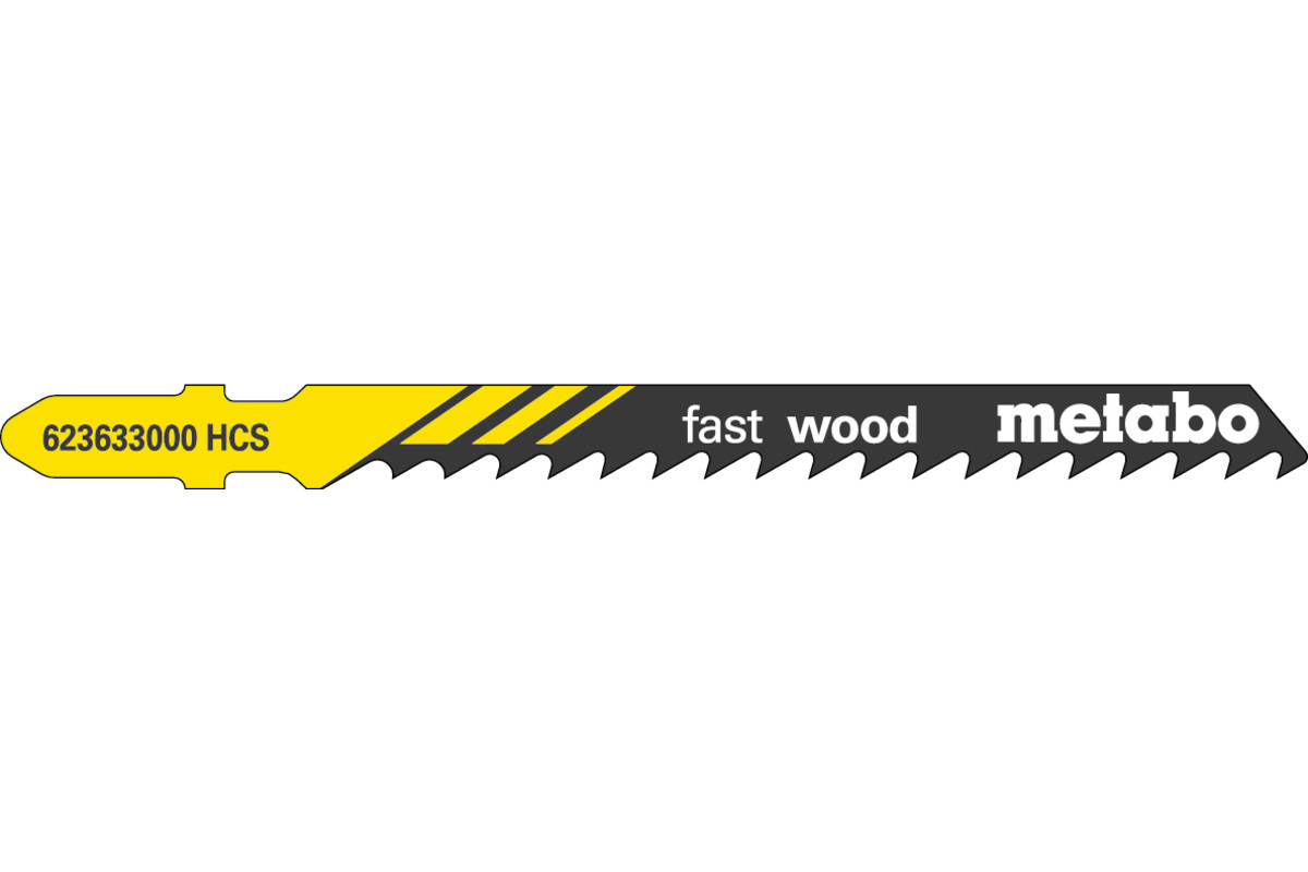Picture of Metabo 5 STICHSÄGEBLÄTTER \"FAST WOOD\" 74/ 4,0 MM