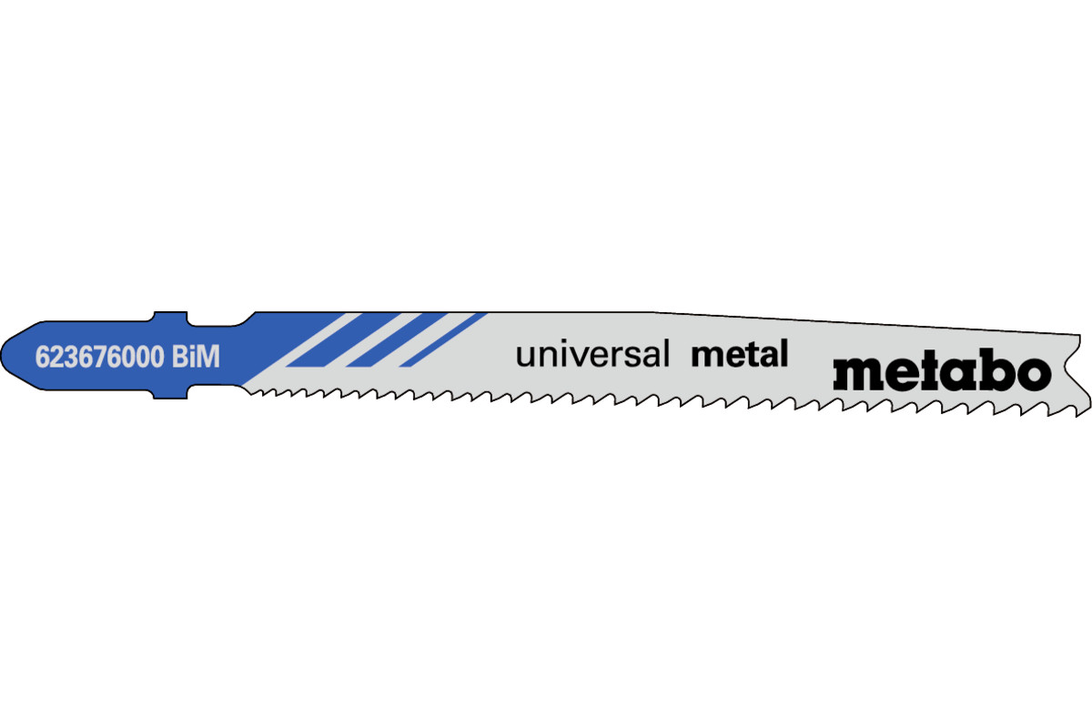 Picture of Metabo 5 STICHSÄGEBLÄTTER \"UNIVERSAL METAL\" 74MM
