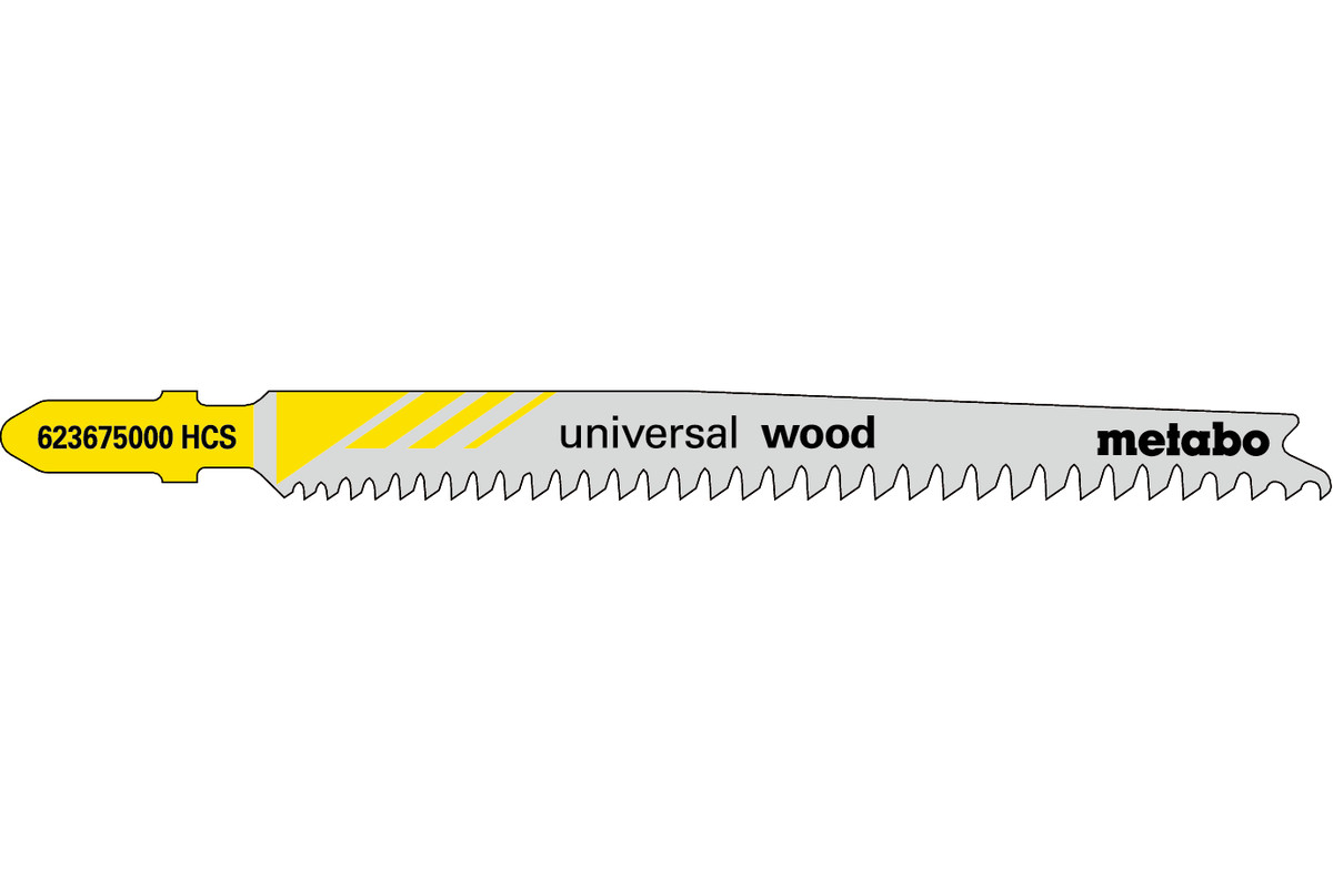 Picture of Metabo 5 STICHSÄGEBLÄTTER \"UNIVERSAL WOOD\" 91 MM