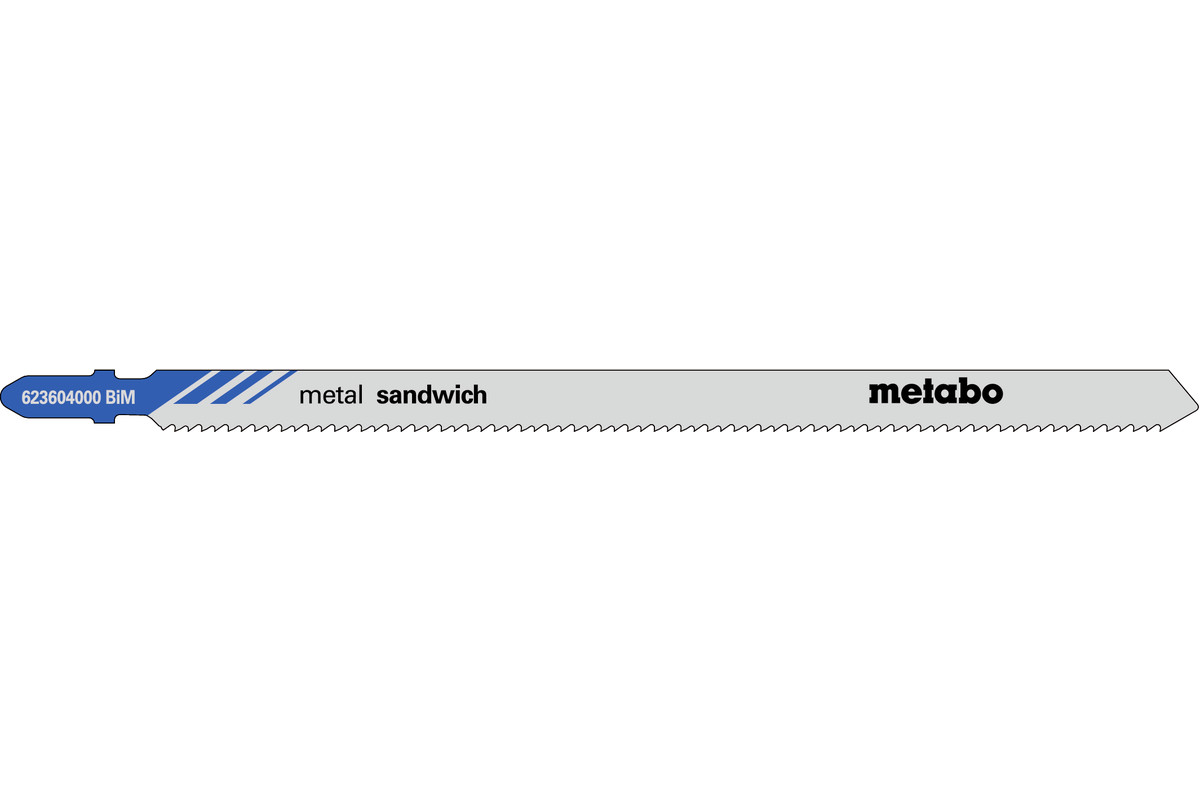 Bild von Metabo 5 STICHSÄGEBLÄTTER METAL 150/ 2,0 MM
