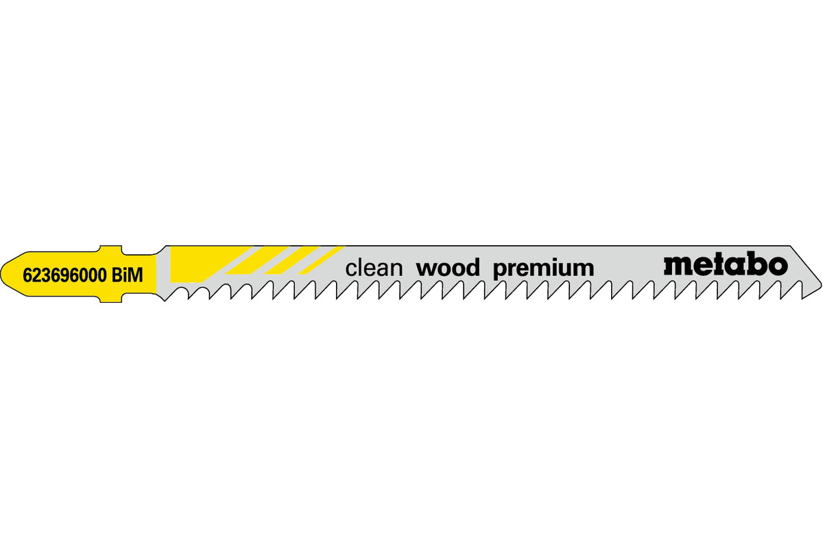 Bild von Metabo 5 STICHSÄGEBLÄTTER WOOD PREMIUM 91/ 3,0 MM