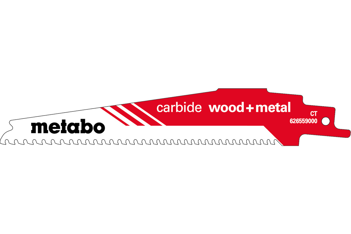 Picture of Metabo SÄBELSÄGEBLATT  CARBIDE WOOD 50 X 1,25 MM