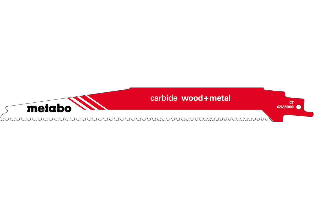 Picture of Metabo SÄBELSÄGEBLATT CARBIDE WOOD 225 X 1,25 MM