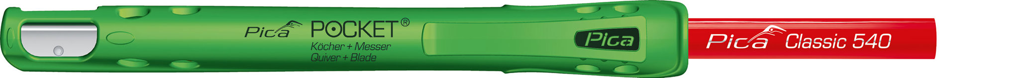 Picture of PICA Stiftköcher Pocket mit Zimmermannstift