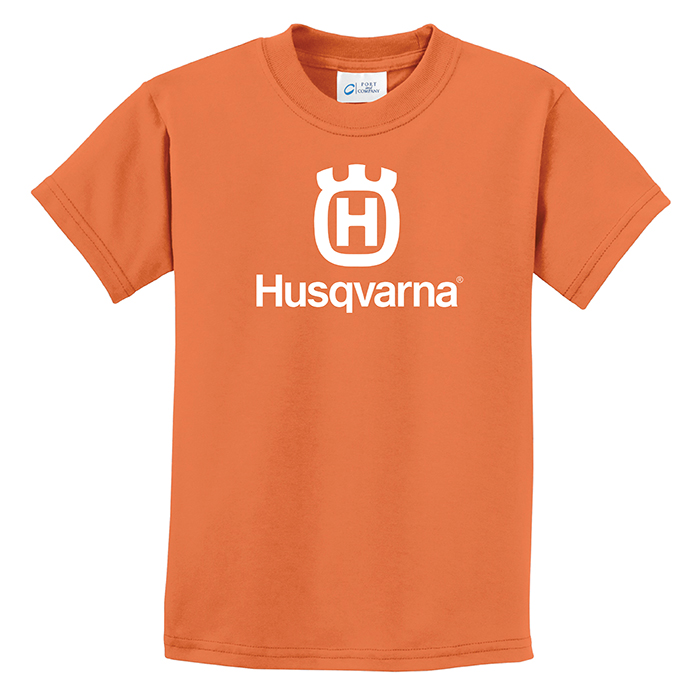 Bild von T-shirt Husqvarna Solid Orange M