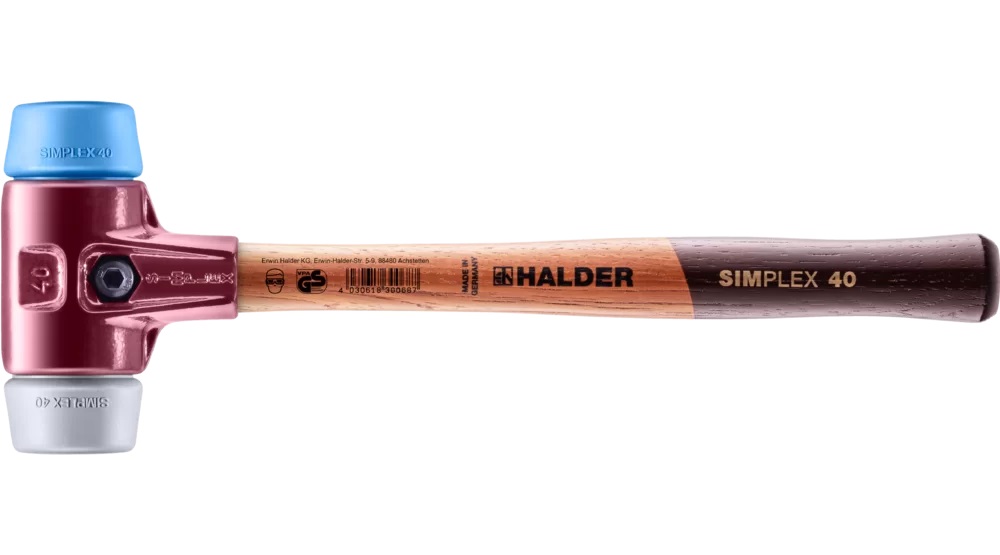 Bild von Halder SIMPLEX-Schonhammer TPE Temperguss Ø 50mm