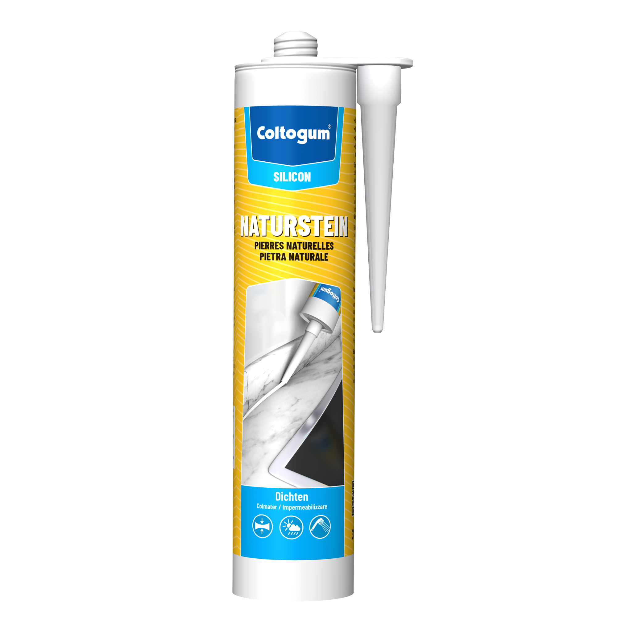 Bild von Coltogum Dichtmasse Naturstein+ anthrazit 310ml