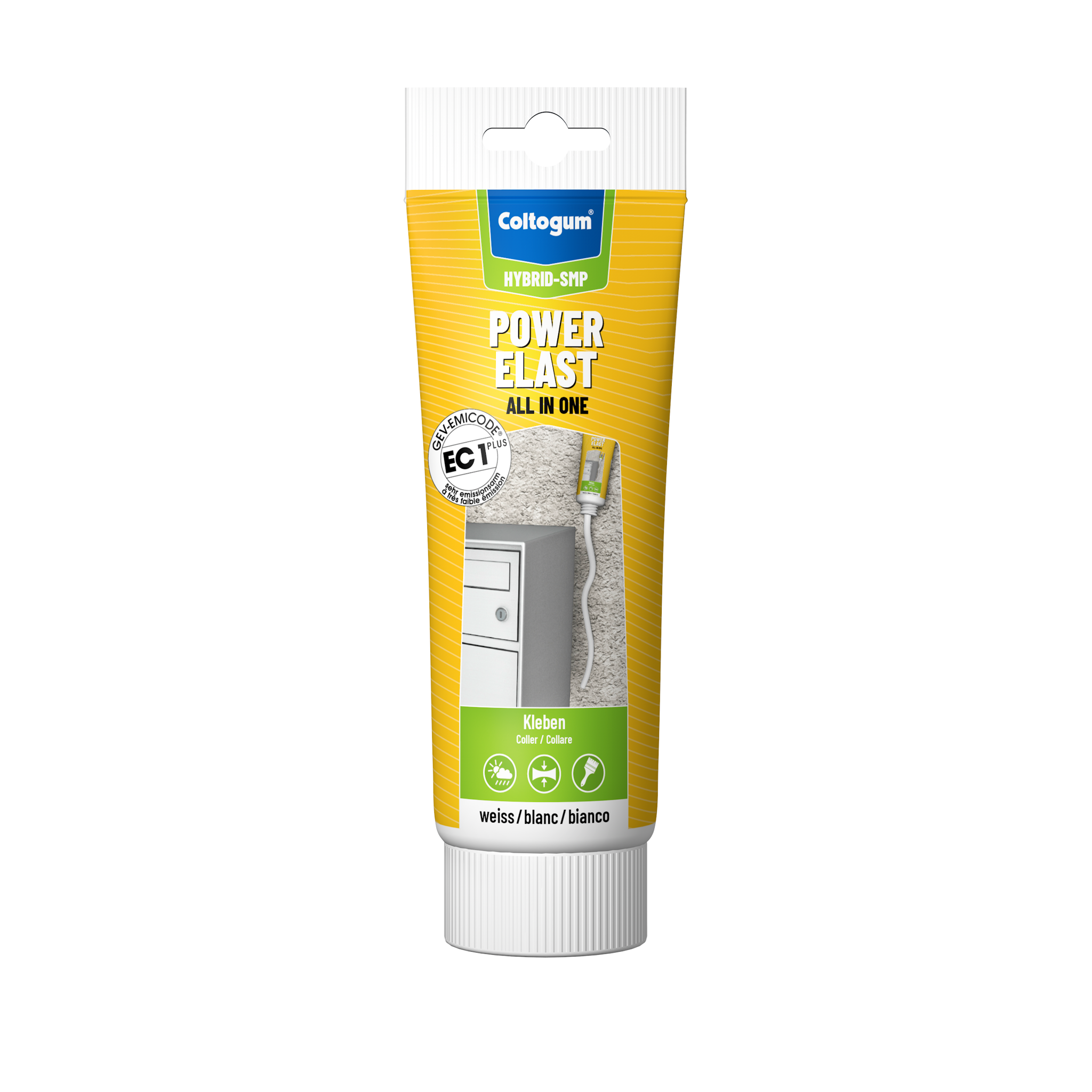 Bild von Coltogum Power Elast Hybrid SMP AIO weiss 100ml